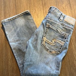 Men’s Silver Jeans
